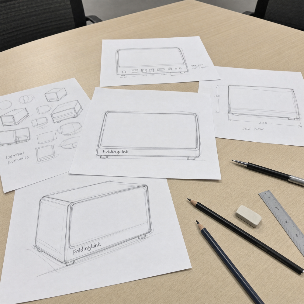 FoldingLink hardware prototype