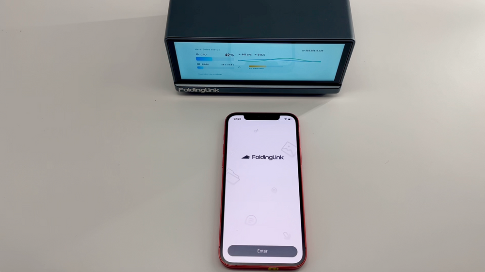 FoldingLink client app development