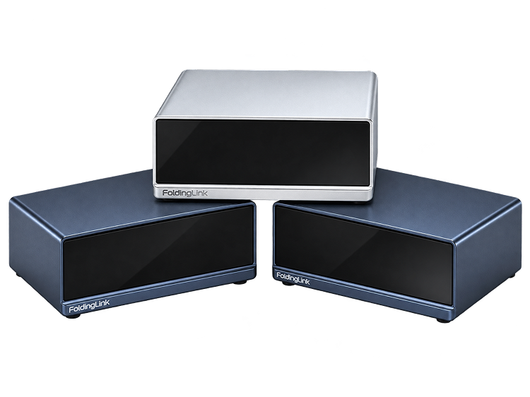 Three FoldingLink NAS nodes